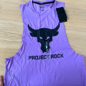 Men’s Under armour cut off tee size medium (new with tags)